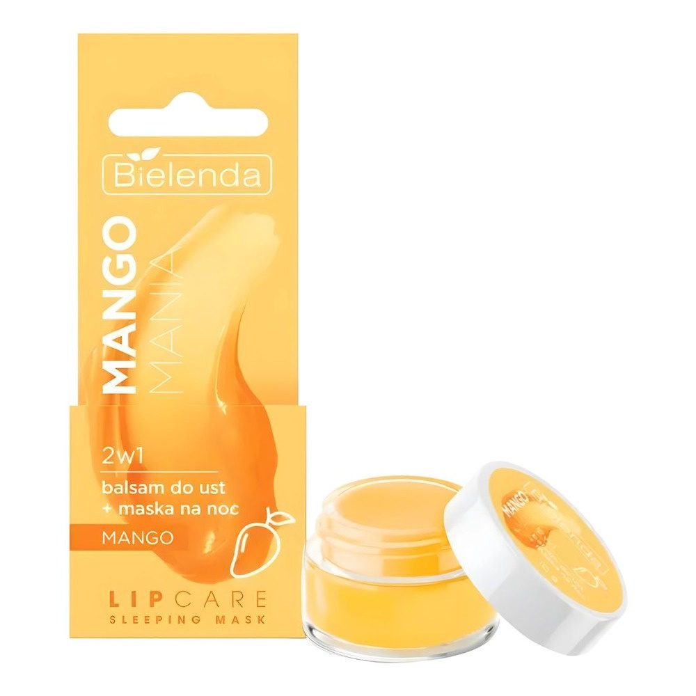 Bielenda Lip Care Mango Mania Balsam do Ust + Maska na Noc 2w1 10g