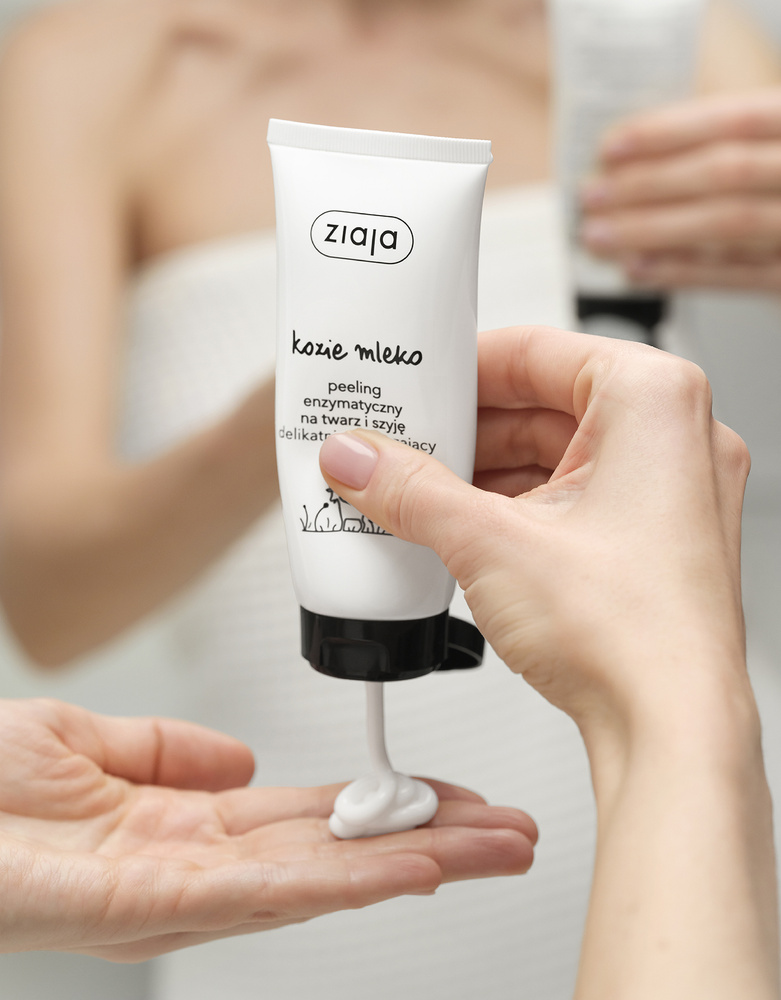 Ziaja Goat Milk Gentle Enzymatic Peeling for Face and Neck 75ml