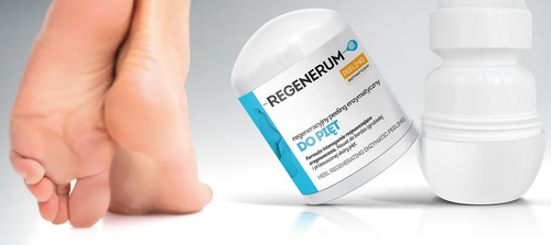 Regenerum Peeling Enzymatyczny do Suchej Skóry Pięt Roll-on 50ml