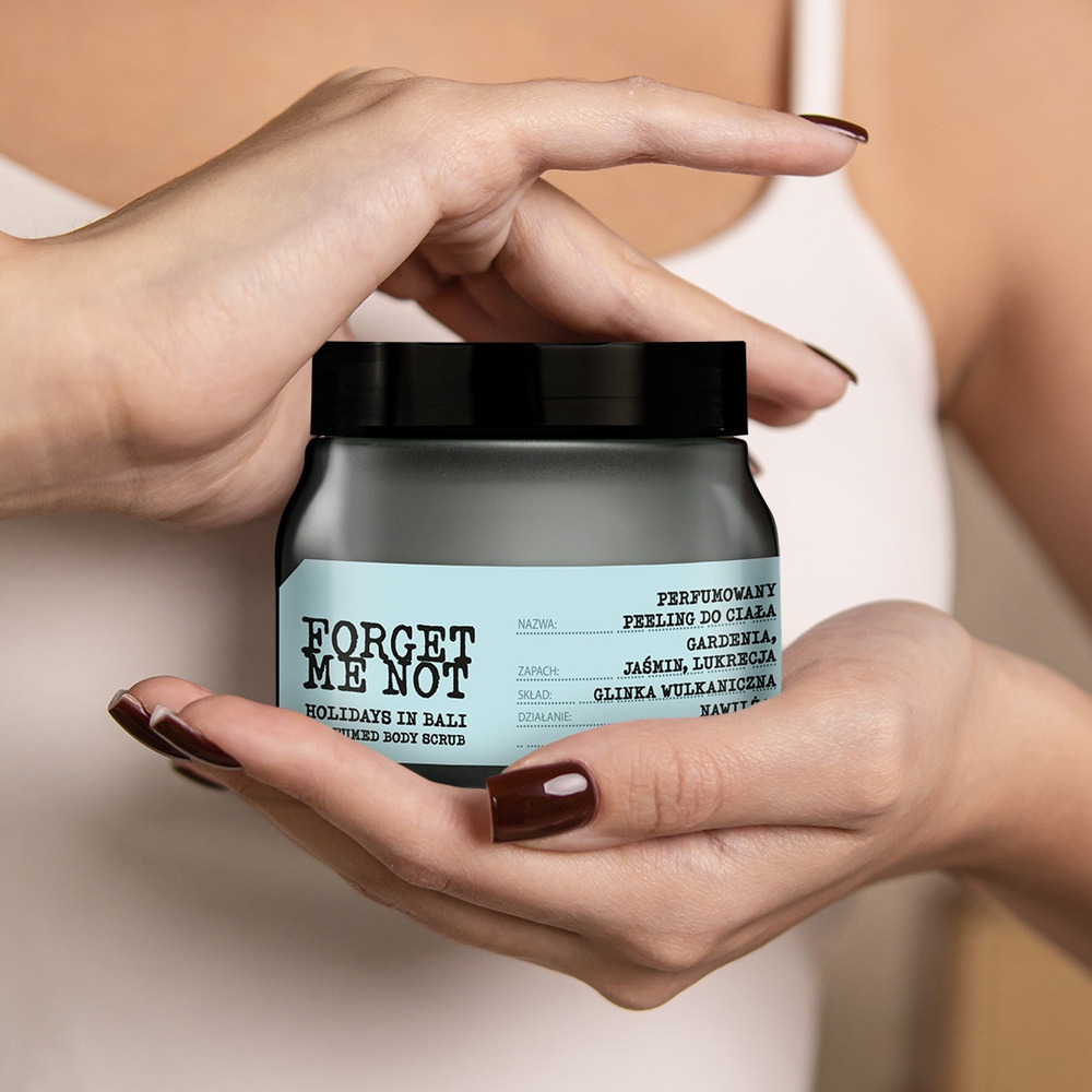 Farmona Forget Me Not Holidays in Bali Perfumed Body Scrub with Volcanic Clay and Rice Dust 220ml