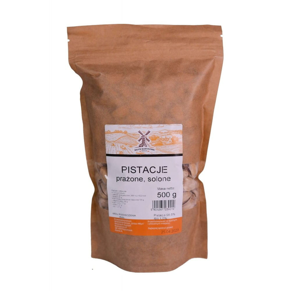 Młyn Kopytowa Pistacje Solone Prażone 500g