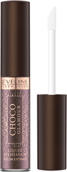 Eveline Choco Glamour Wodoodporne Cienie w Płynie Nr 06 6,5ml