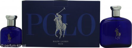 Ralph Lauren Polo Blue Gift Set 125ml EDT + 40ml EDT Set for Men 1 Piece