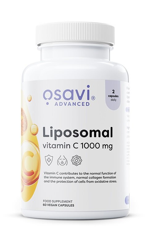 Osavi Liposomal Vitamin C 1000mg 60 vcaps for immunity