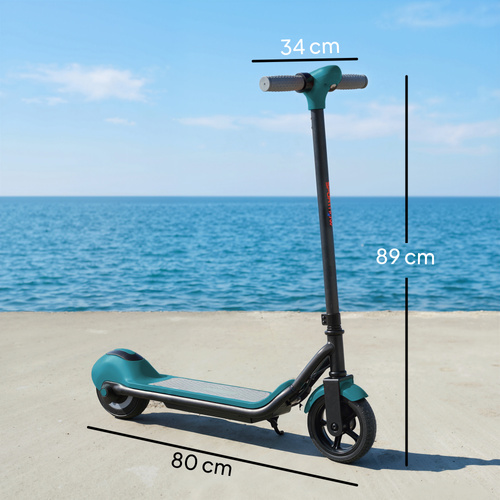 SPORTNOW Electric Scooter for Kids, with LED Display, Green