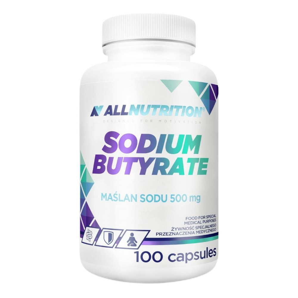 Allnutrition Sodium Butyrate Supplement for Gut Health 100 Caps