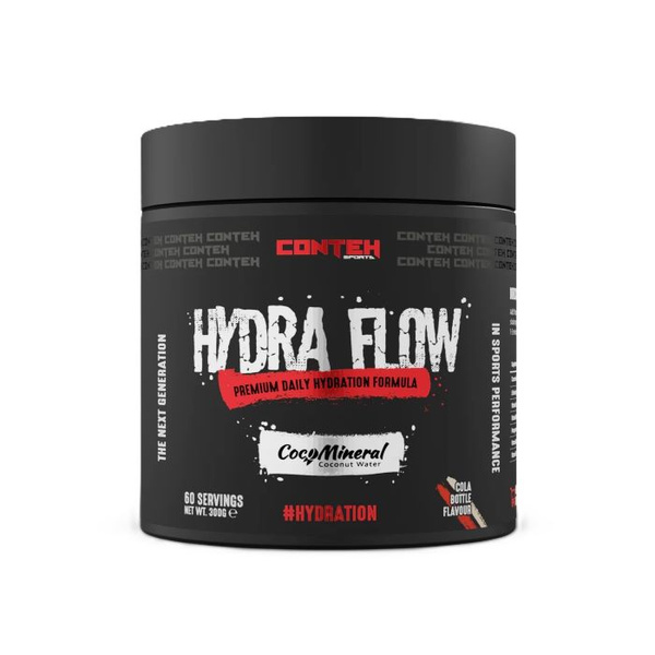 Conteh Sports Hydra Flow Elektrolity w Proszku na Nawodnienie o Smaku Coli 300g
