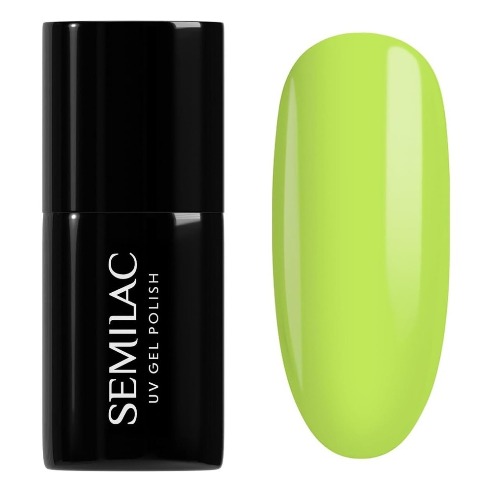 Semilac Pastel Neons Hybrid Gel Polish 604 Luminous Lemon 7ml