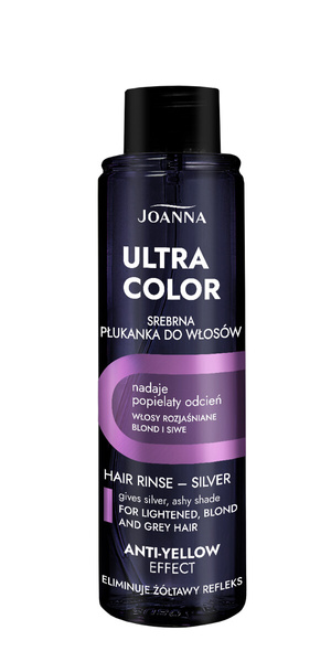 Joanna Ultra Color System Płukanka do Włosów Blond Srebrna 150ml