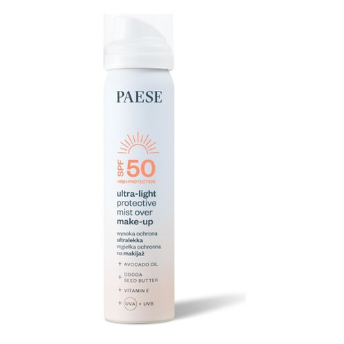 Paese Ultralight Protective Makeup Mist SPF50 75ml
