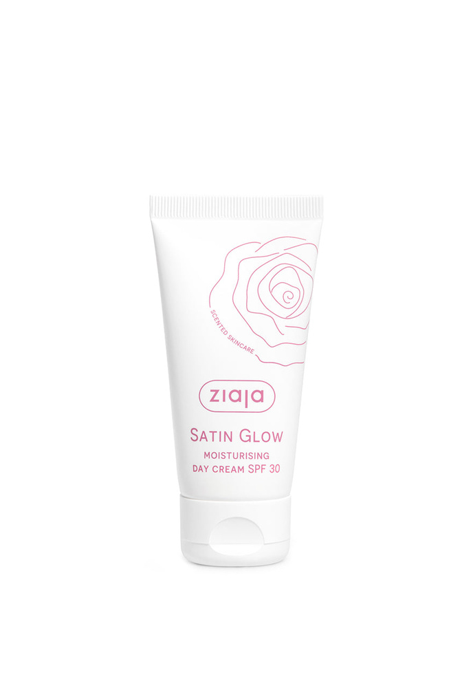 Ziaja Satin Glow Nawilżający Krem Na Dzień Spf 30 50ml