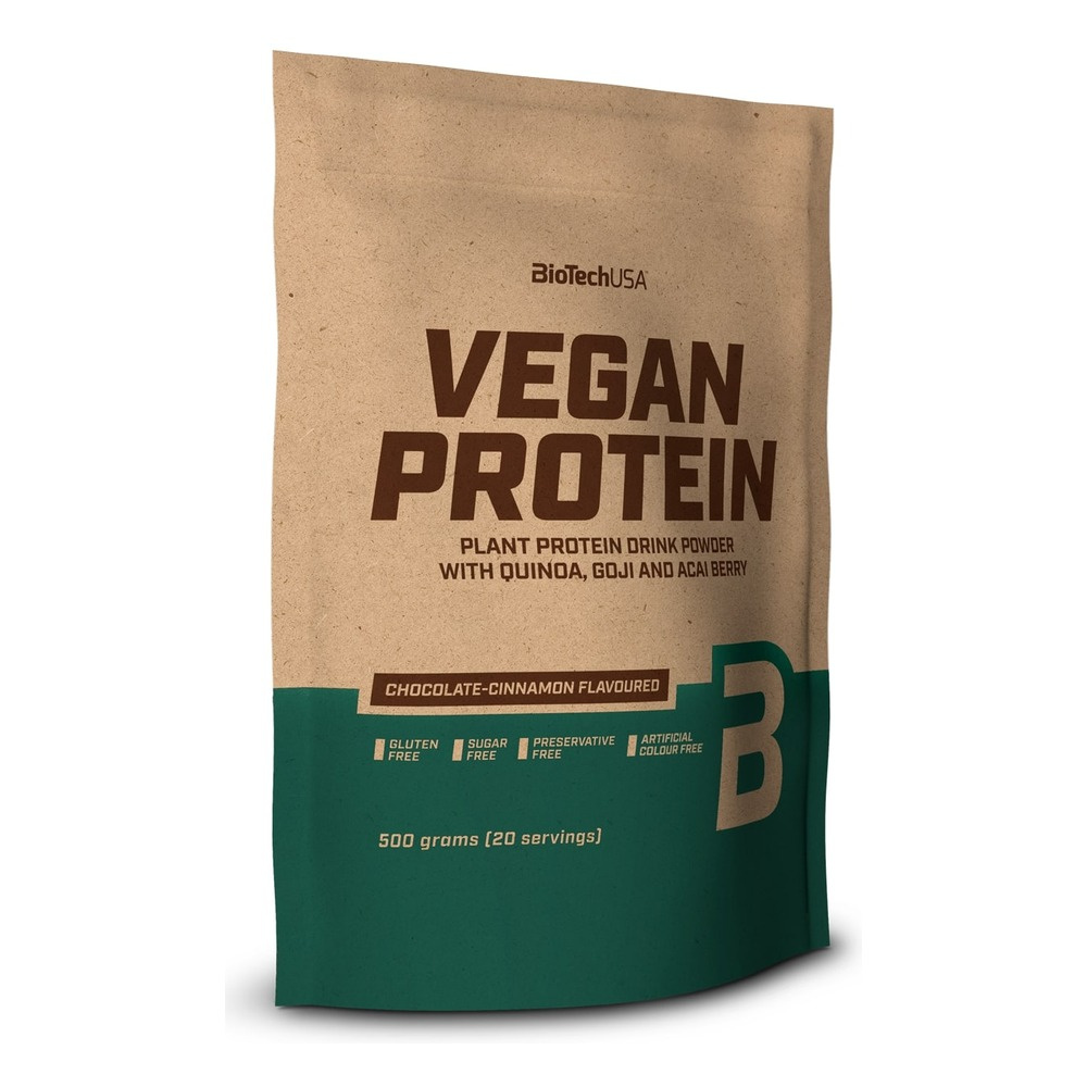 BioTechUSA Vegan Protein Plant Protein Powder, Forest Fruit 500g
