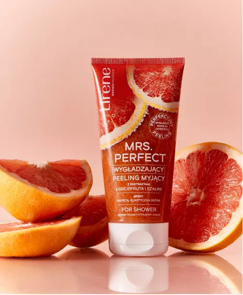 Lirene Mrs. Perfect Smoothing Peeling with Grapefruit and Sage Extracts 175g