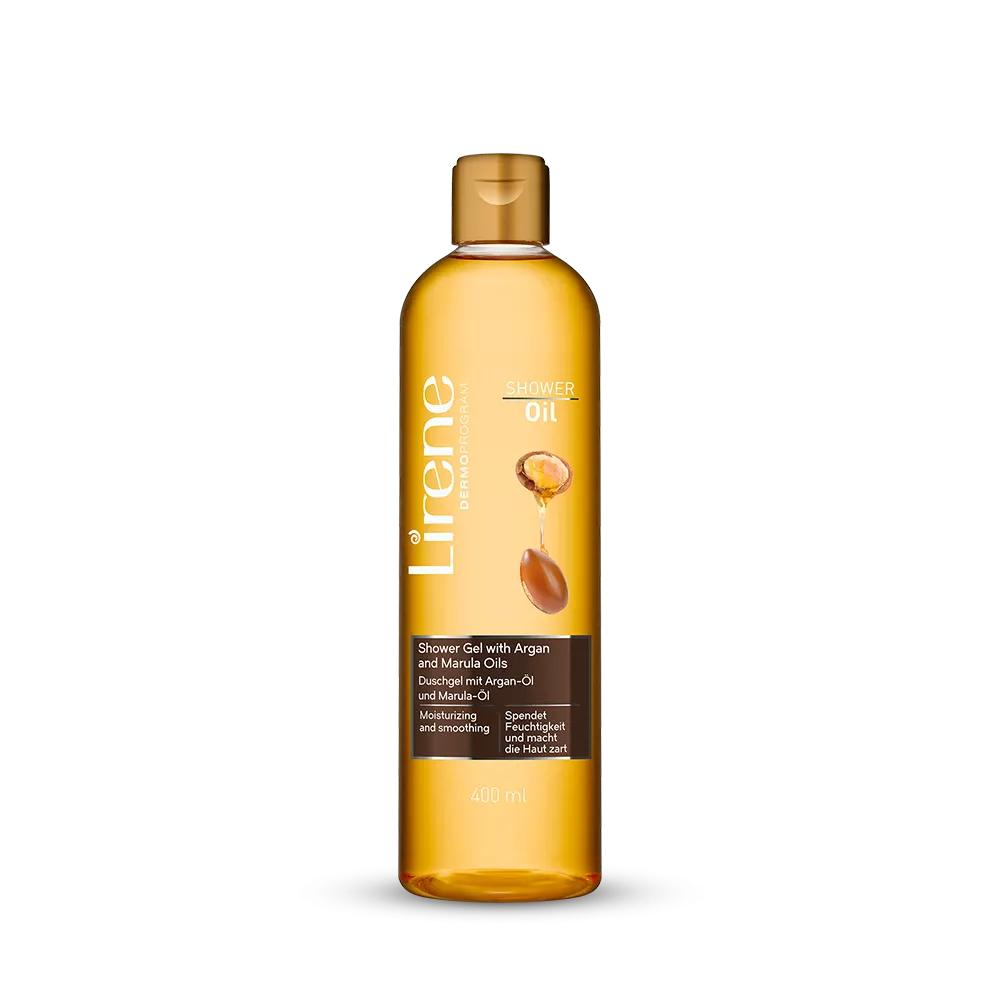 Lirene Argan & Marula Smoothing Shower Gel with Argan Oil 400ml