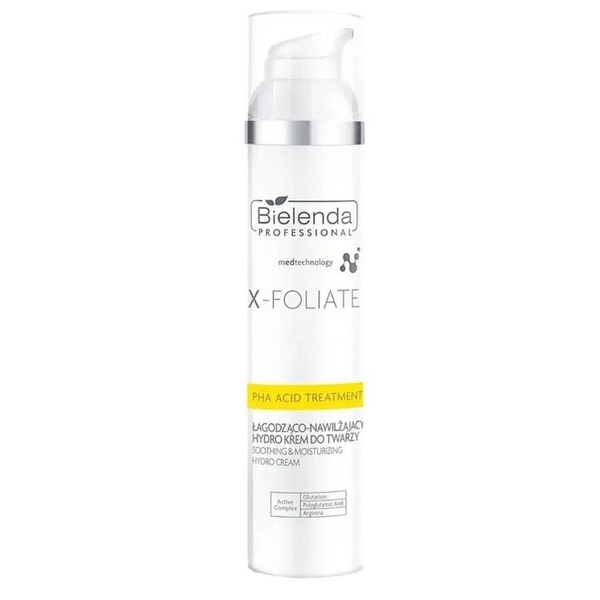 Bielenda Professional X-Foliate PHA Kwasowy Krem Łagodząco-Nawilżający 100ml