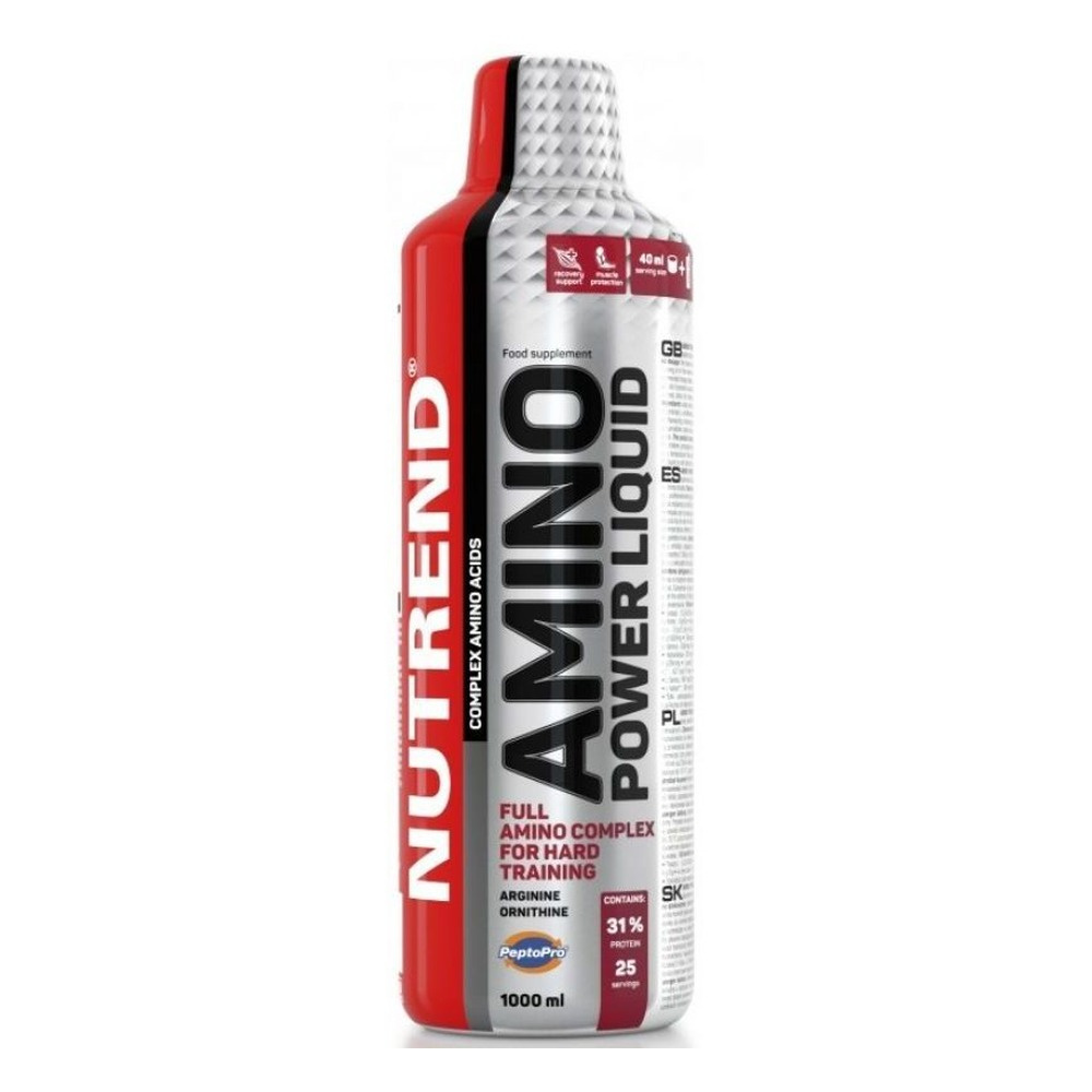 Nutrend Amino Power Liquid a Liquid Amino Acid Supplement for Muscle Growth 1000ml