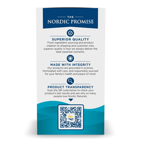 Nordic Naturals Ultimate Omega 1280mg Wspomaga Odporność Pracę Mózgu i Serca Smak Cytrynowy 60 Kapsułek