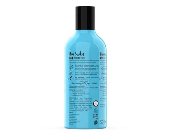 Apis Fruit Shot Borówka Żel pod Prysznic dla każdego Rodzaju Skóry 500ml