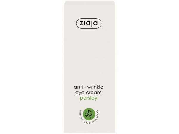 Ziaja Pietruszkowy Krem pod Oczy i na Powieki Przeciw Zmarszczkom Vegan 15ml