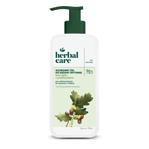 Herbal Care Protective Intimate Hygiene Gel Oak Bark and Prebiotic 330ml