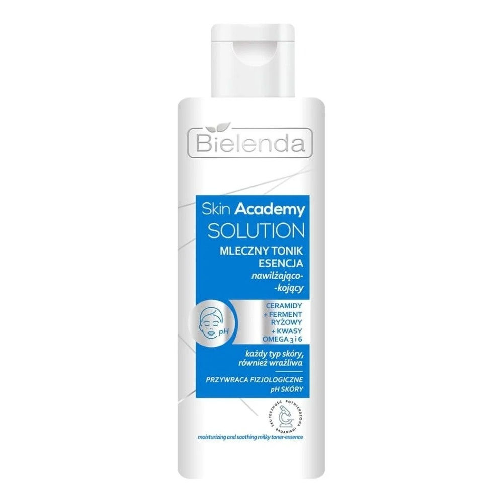 Bielenda Skin Academy Solution Nawilżająco Kojący Mleczny Tonik-Essencja 200ml