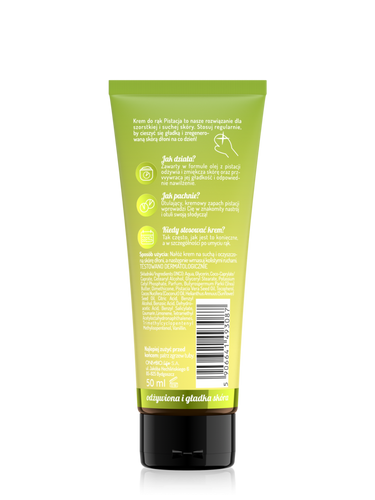OnlyBio Body in Balance Nawilżający Krem do rąk Pistacja 50ml