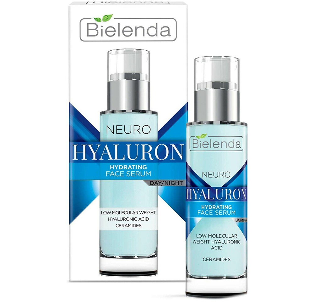 Bielenda Neuro Hyaluron Nawilżające Serum do Twarzy na Dzień i na Noc 30ml