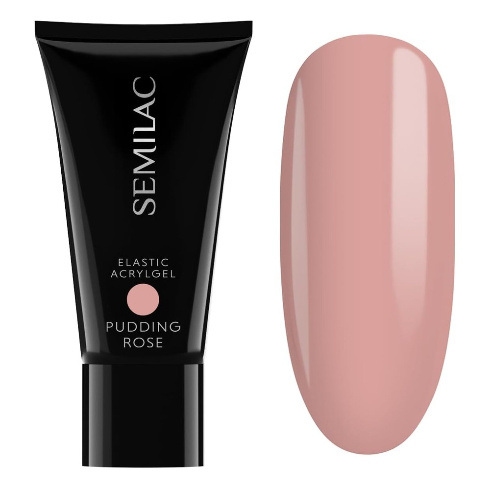 Semilac Elastic Acrylgel - Pudding Rose 30g