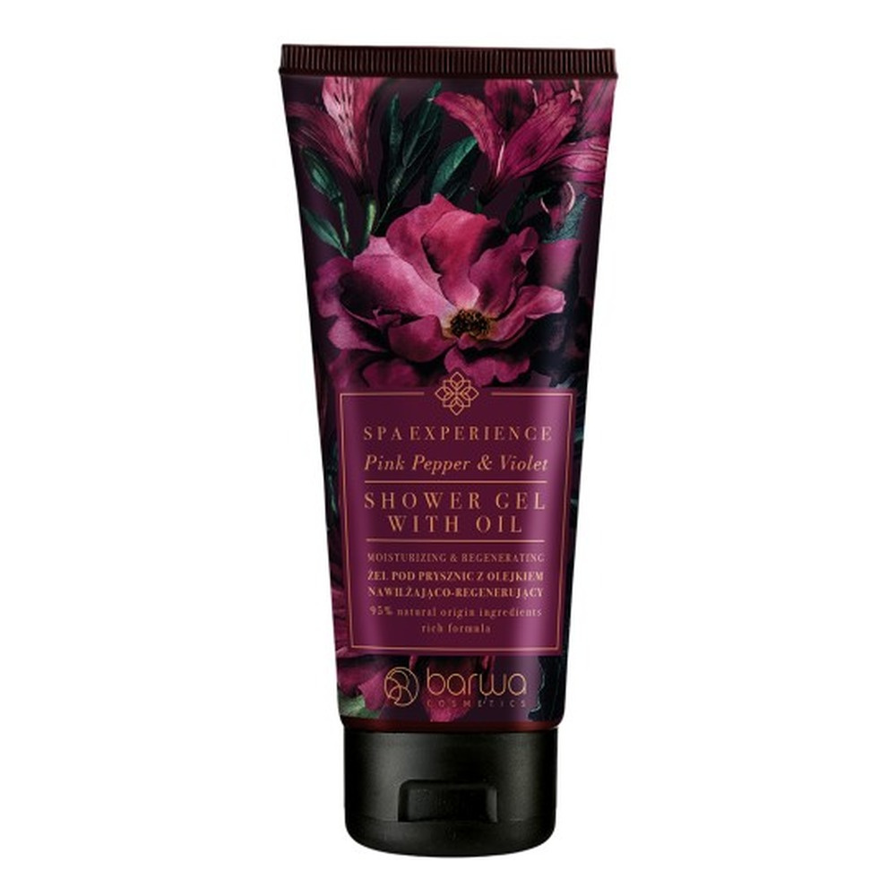 Barwa Spa Experience Nawilżająco - Regenerujący Żel pod Prysznic Pink Pepper & Violet 200ml