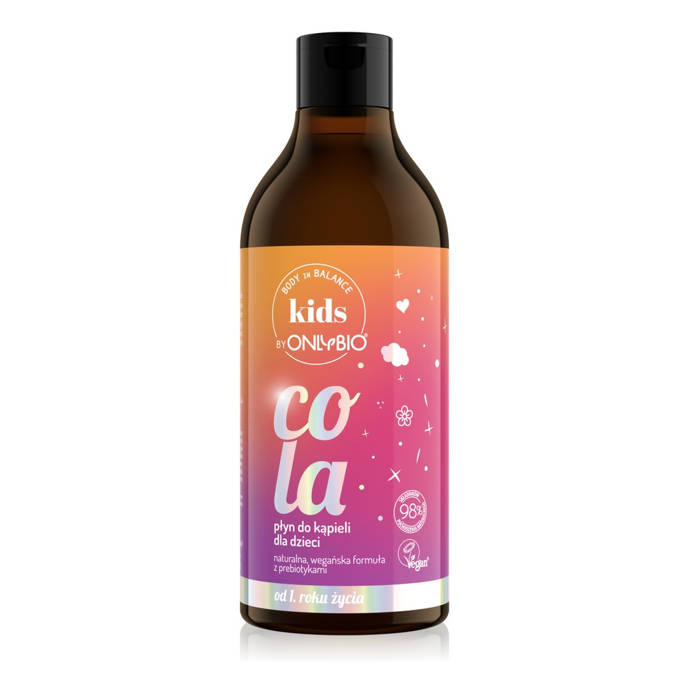 OnlyBio Body in Balance Kids Bath Lotion for Children to 1 Year Old Cola 500ml