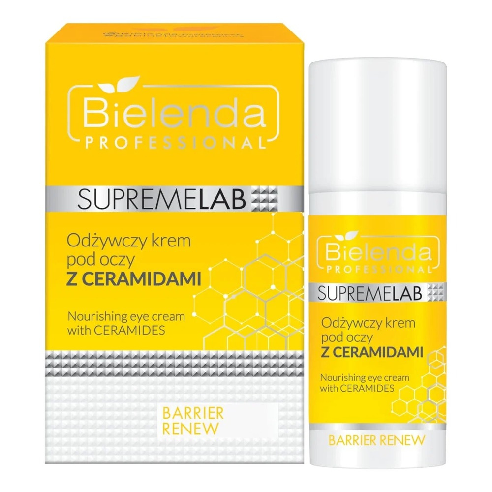 Bielenda Professional Supremelab Barrier Renew Odżywczy Krem pod Oczy z Ceramidami 15ml