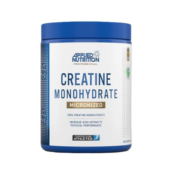 Applied Nutrition Creatine Monohydrate Micronized Powder to Improve Physical Performance 500g