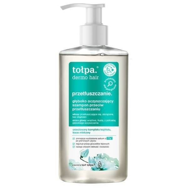 Tołpa Dermo Hair Głęboko Oczyszczający Szampon przeciw Przetłuszczaniu 250ml