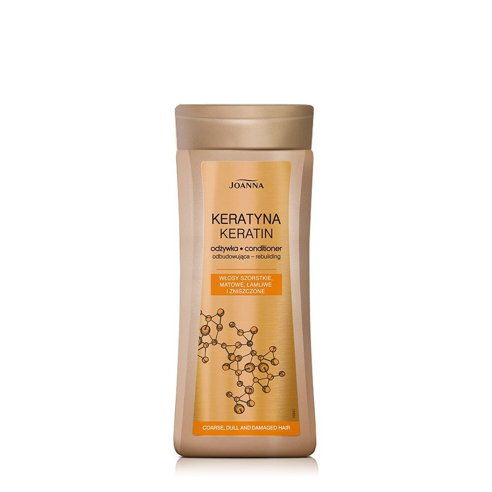 Joanna Keratin Rebuilding Conditioner for Brittle and Damaged Hair 200ml
