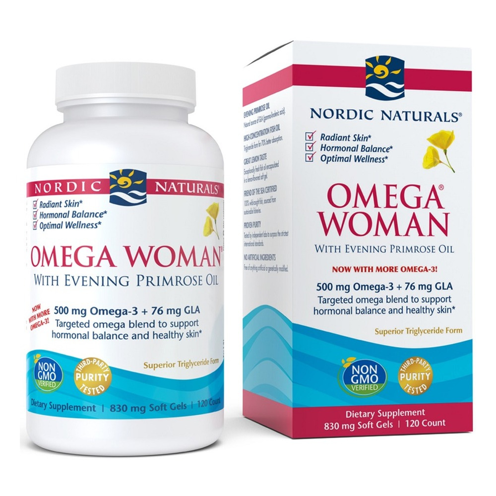 Omega Woman, 500mg - 120 softgels