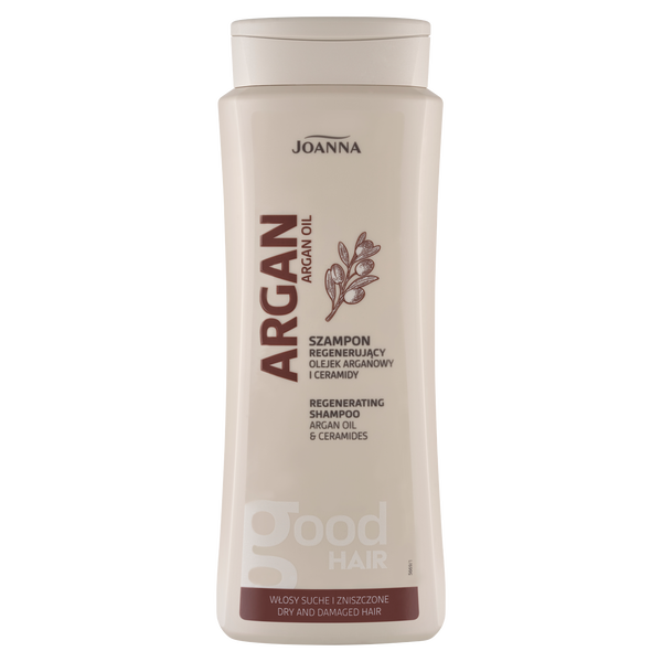 Joanna Argan Oil Regenerating Shampoo for Dry and Damaged Hair 400ml