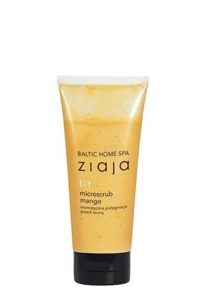 Ziaja Baltic Home Spa FIT Microscrub Mango Care Before Sauna All Skin Types 190ml