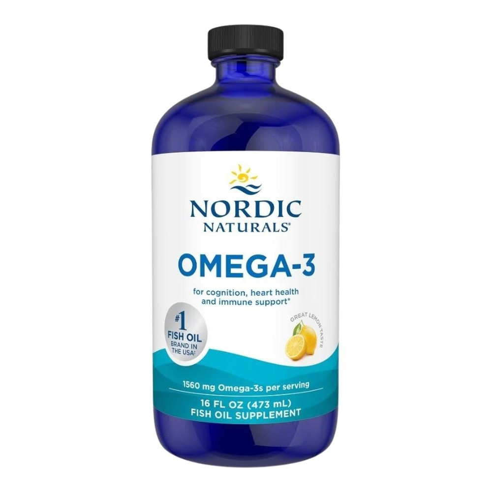 Omega-3, 1560mg Lemon - 473 ml.