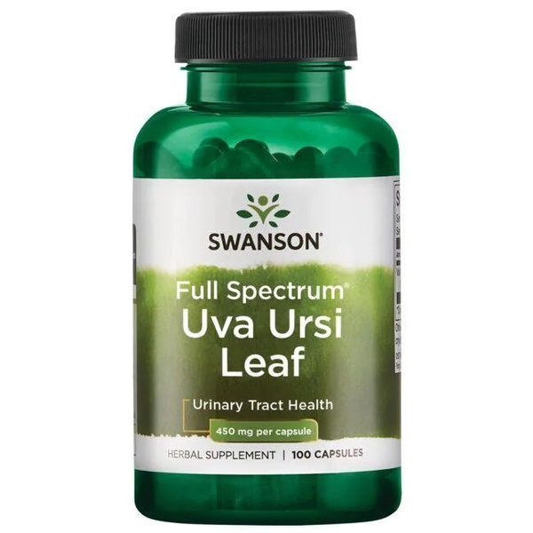 Swanson Full Spectrum Uva Ursi Leaf 450mg 100 Capsules