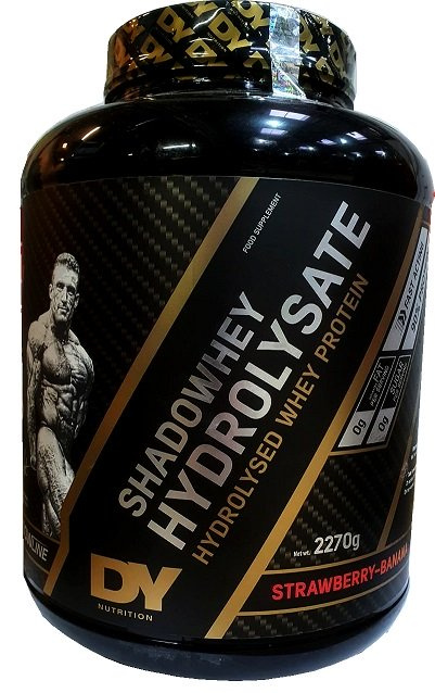 Dorian Yates Shadowhey Hydrolysate Hydrolizat Białka Serwatkowego Truskawka Banan Na Wzrost i Utrzymanie Mięśni 2270g