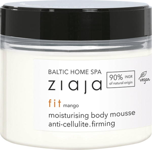 Ziaja Baltic Home Spa Fit Moisturizing Firming Body Mousse with Mango Scent Vegan 300ml