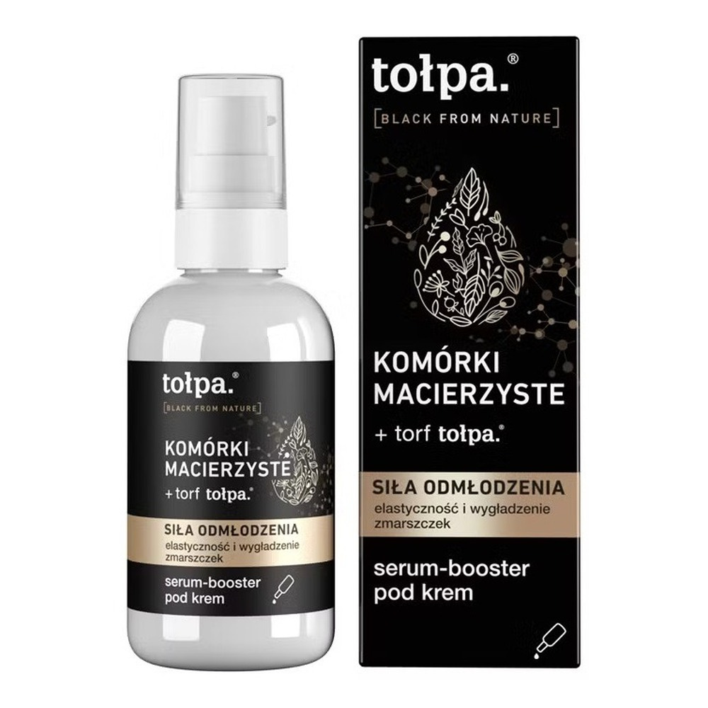 Tolpa Black From Nature Serum-Booster Under Face Cream with Stem Cells 75ml