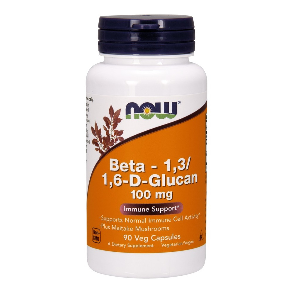 Beta - 1,3/1,6-D-Glucan, 100mg - 90 vcaps
