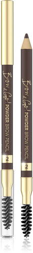 Brow&Go Powder Precyzyjna Kredka Pudrowa do Brwi Nr 2 Medium Brown 1 Sztuka
