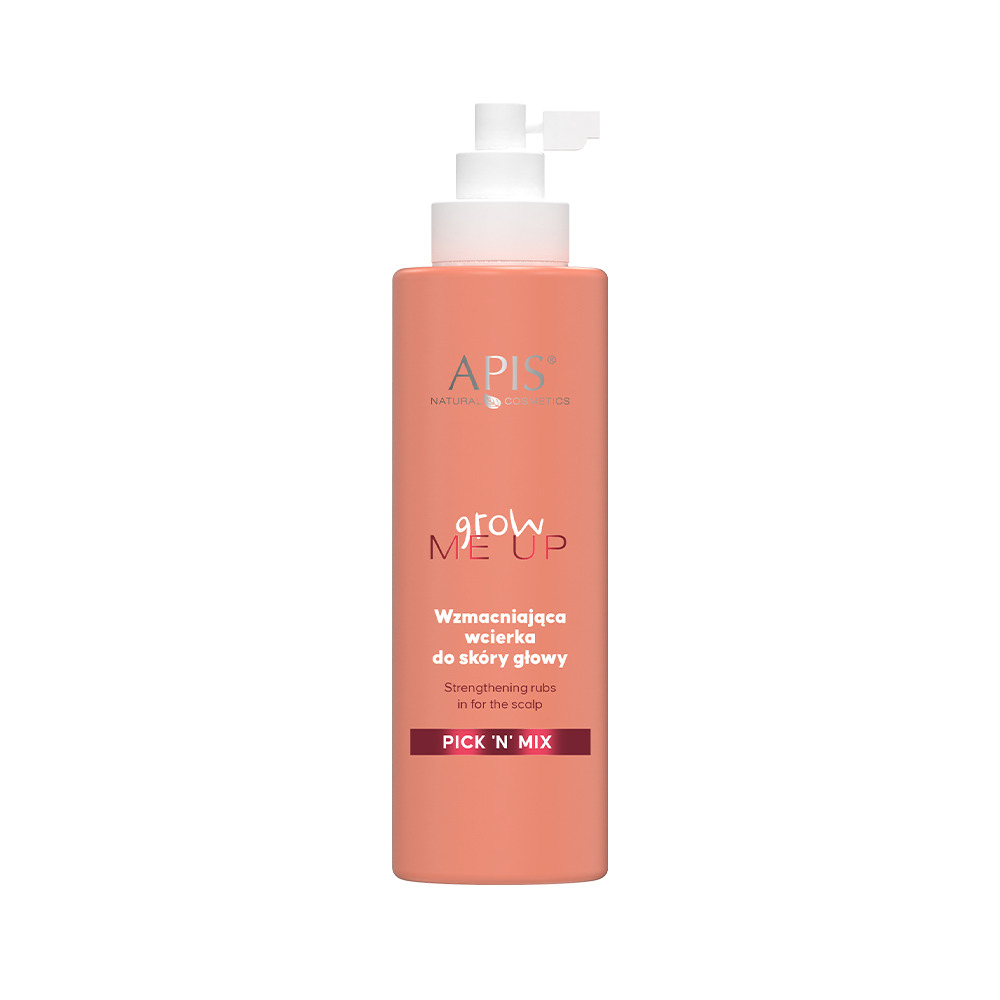 Apis Pick'N'Mix Grow Me Up Wzmacniająca Wcierka do Skóry Głowy dla Nadmiernie Wypadających i Osłabionych Włosów150ml
