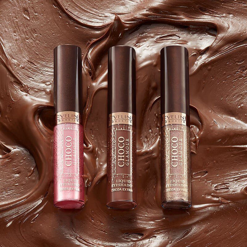 Eveline Choco Glamor Waterproof Liquid Eyeshadows No. 06 6.5ml