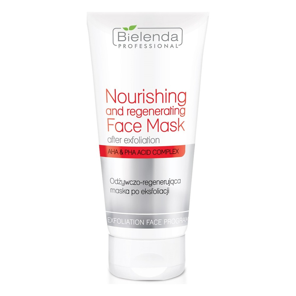 Bielenda Professional Face Program Odżywczo-Regenerująca Maska po Eksfoliacji AHA PHA Acid Complex dla Skóry Wrażliwej 175ml