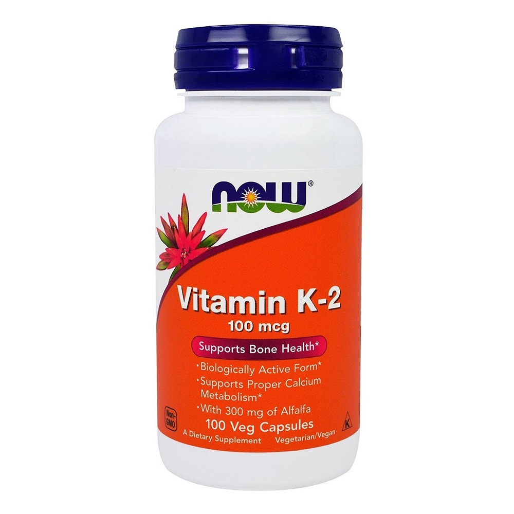 Now Foods Vitamin K-2 100mcg 100 Kapsułek