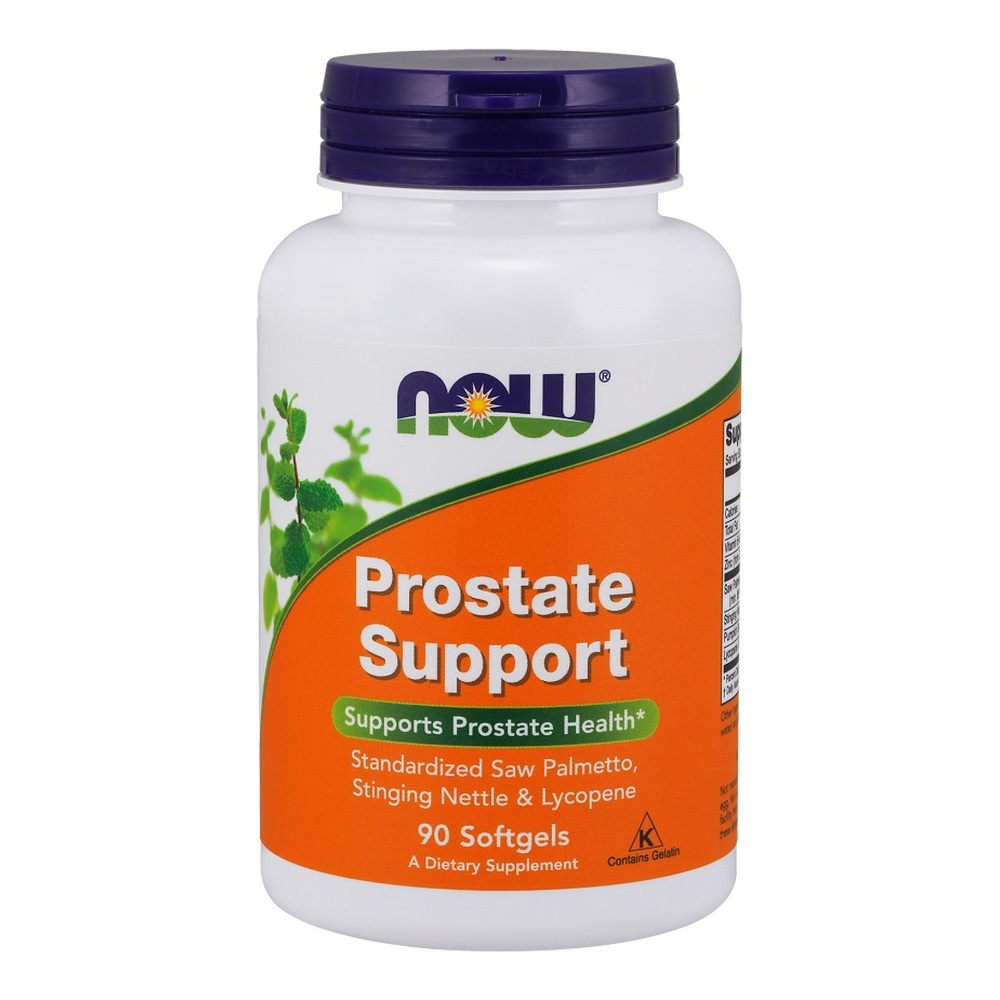 NOW Foods Prostate Support Suplement na Zdrowie Prostaty 90 Kapsułek