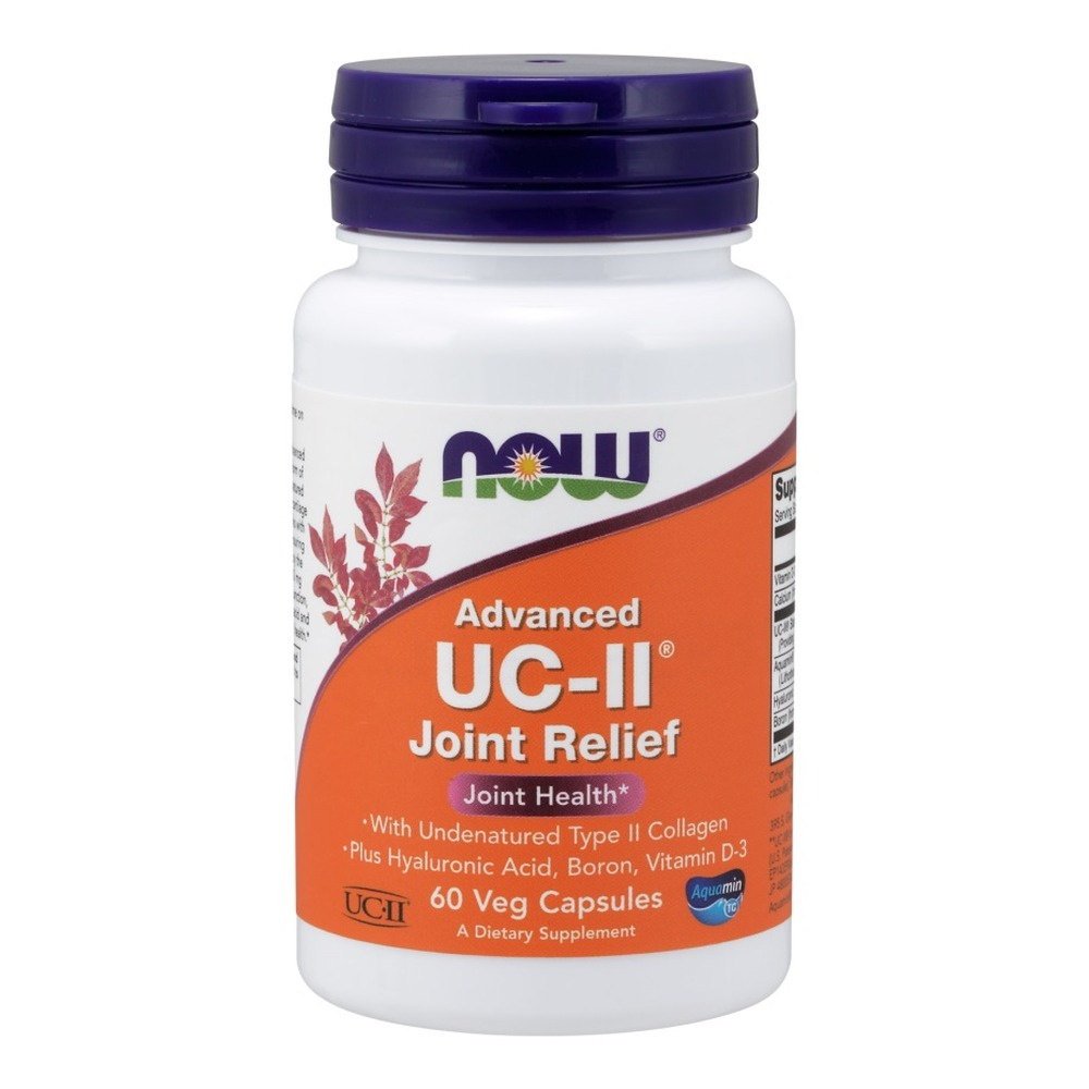 NOW Foods UC-II Advanced Joint Relief for Healthy Joints 60 Vcaps